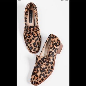 Steven Iona Leopard Loafers 7.5 NIB